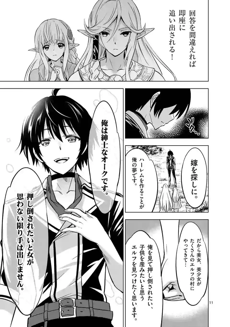 史上最強オークさんの楽しい異世界ハーレムづくり 第14話 - 11