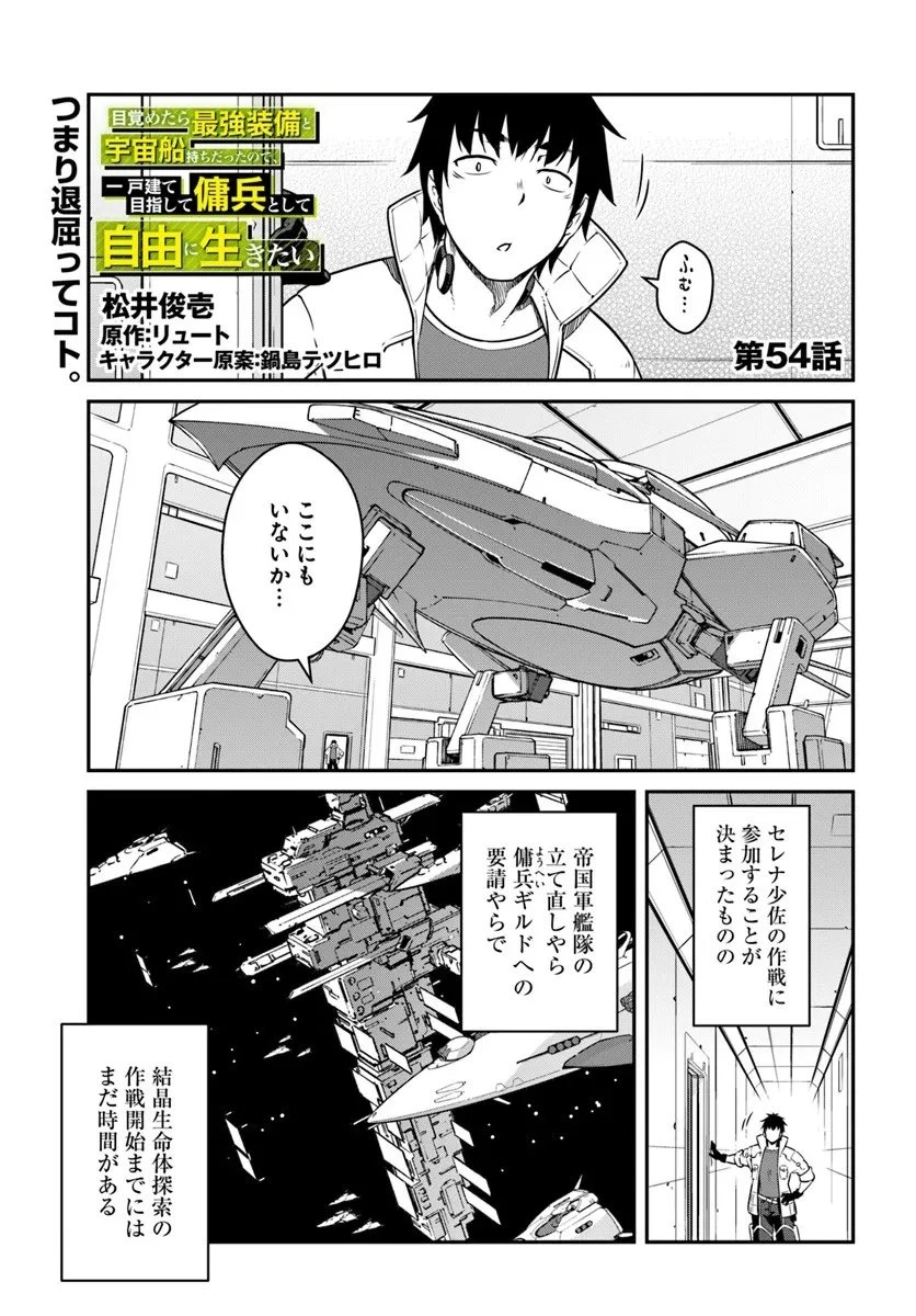 目覚めたら最強装備と宇宙船持ちだったので、一戸建て目指して傭兵として自由に生きたい 第54.1話 - 1