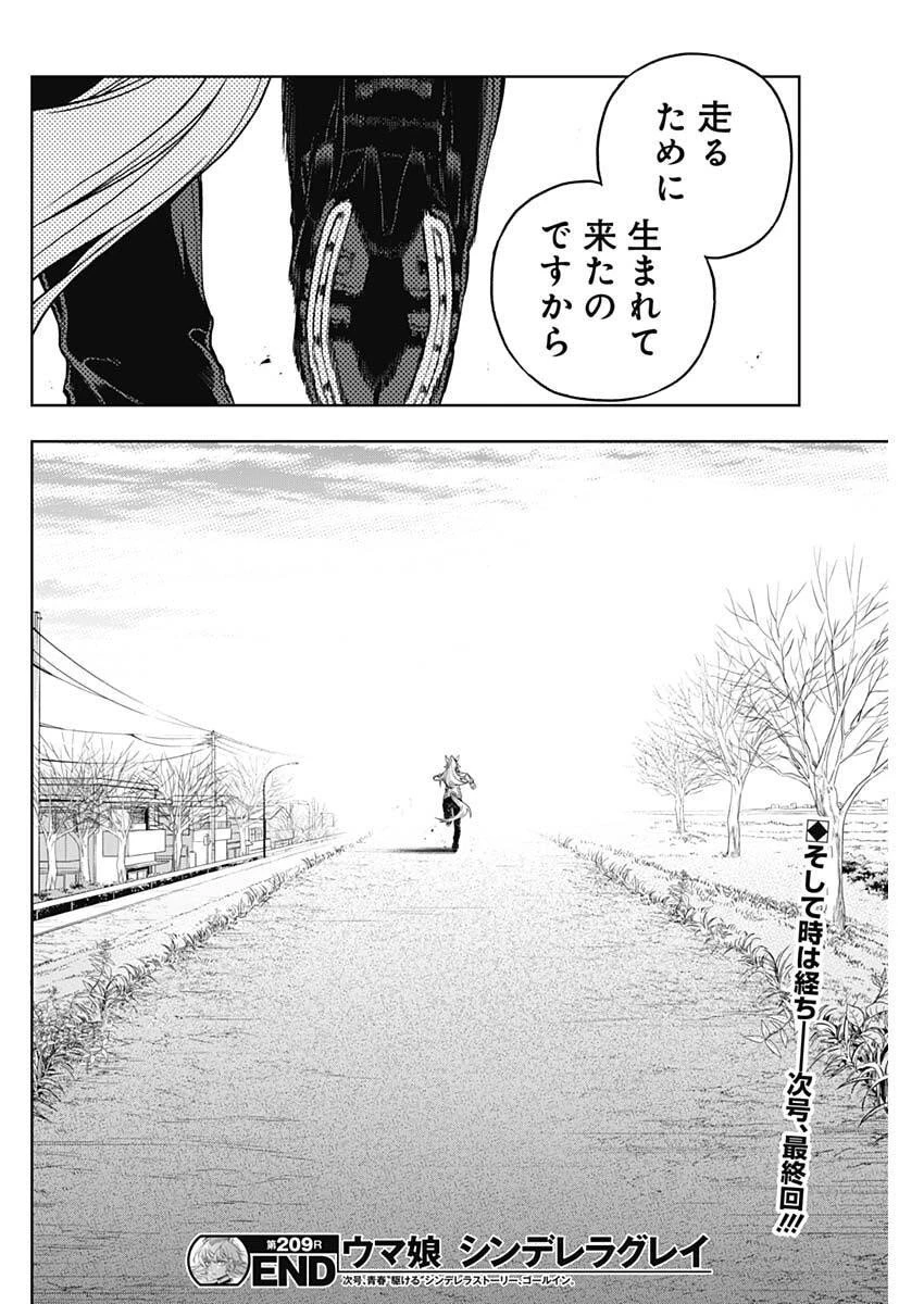 ウマ娘シンデレラグレイ 第209話 - 18