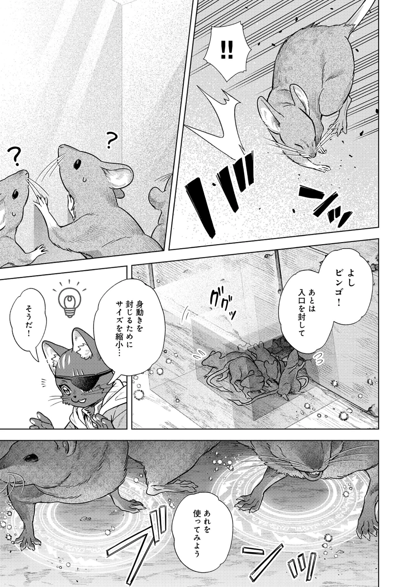 黒猫ニャンゴの冒険リブート レア属性を引き当てたので、気ままな冒険者を目指します 第7.2話 - 9