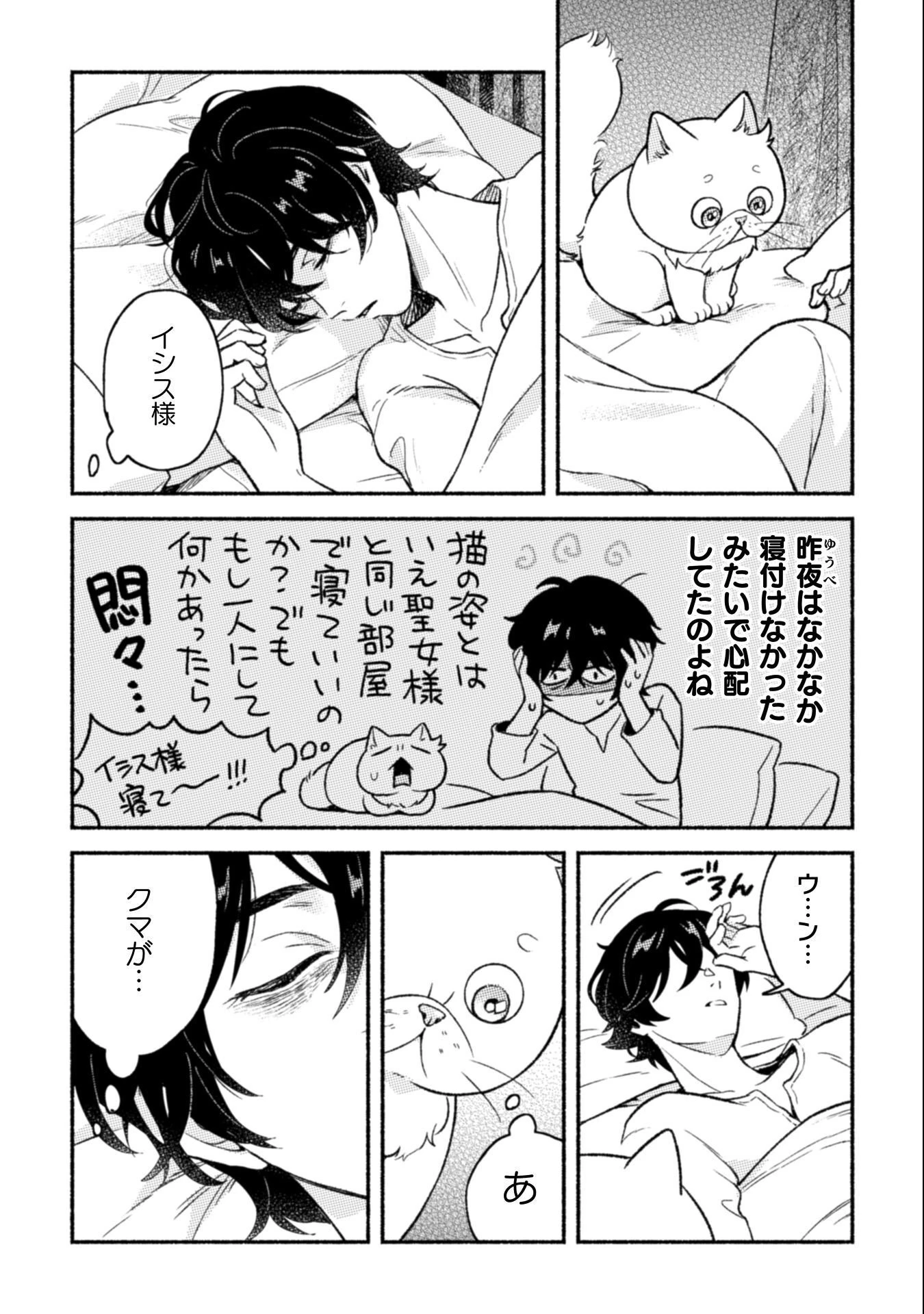 根暗騎士による溺愛満喫中のブサ猫、実は聖女です! 第10話 - 4