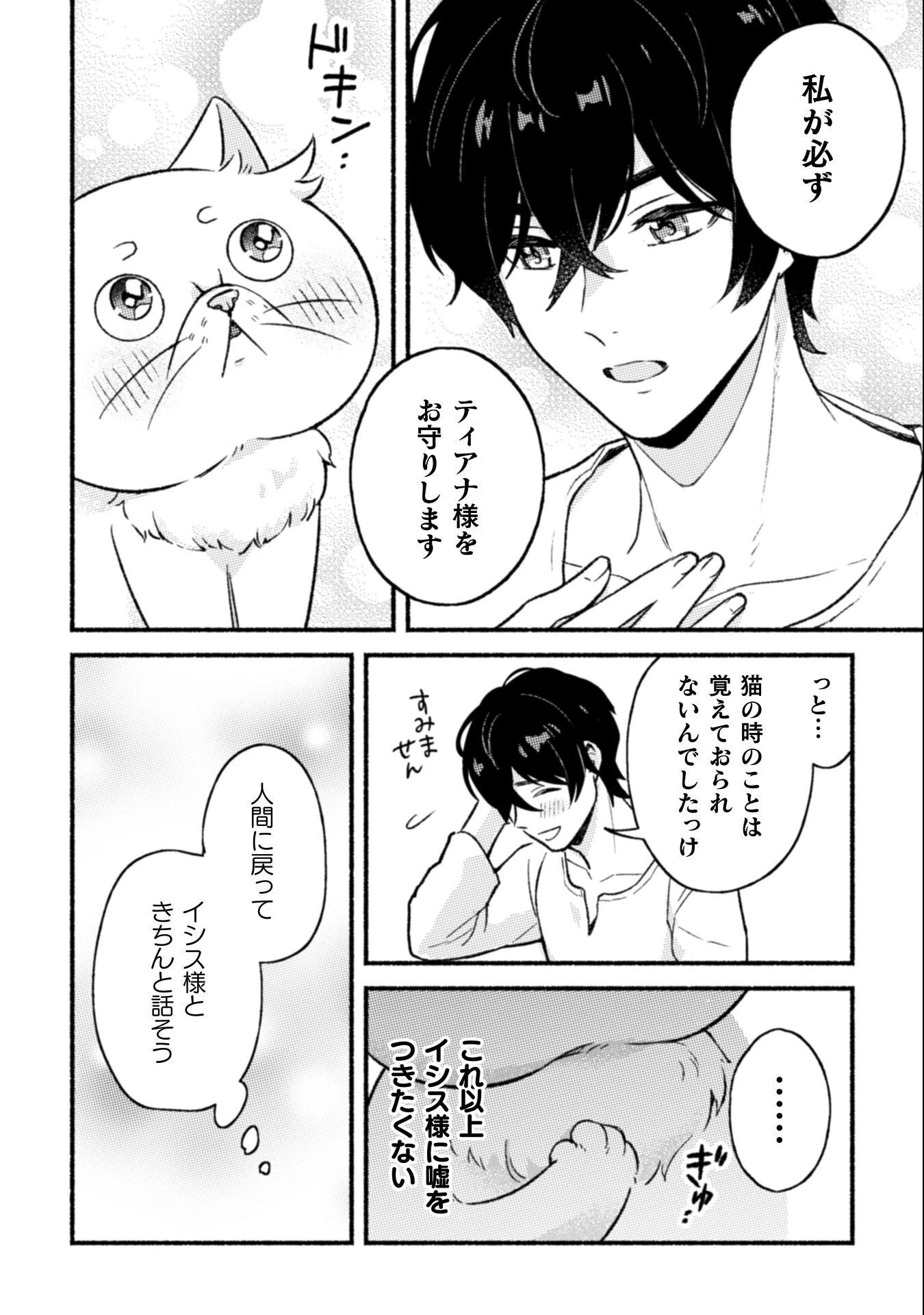 根暗騎士による溺愛満喫中のブサ猫、実は聖女です! 第10話 - 10