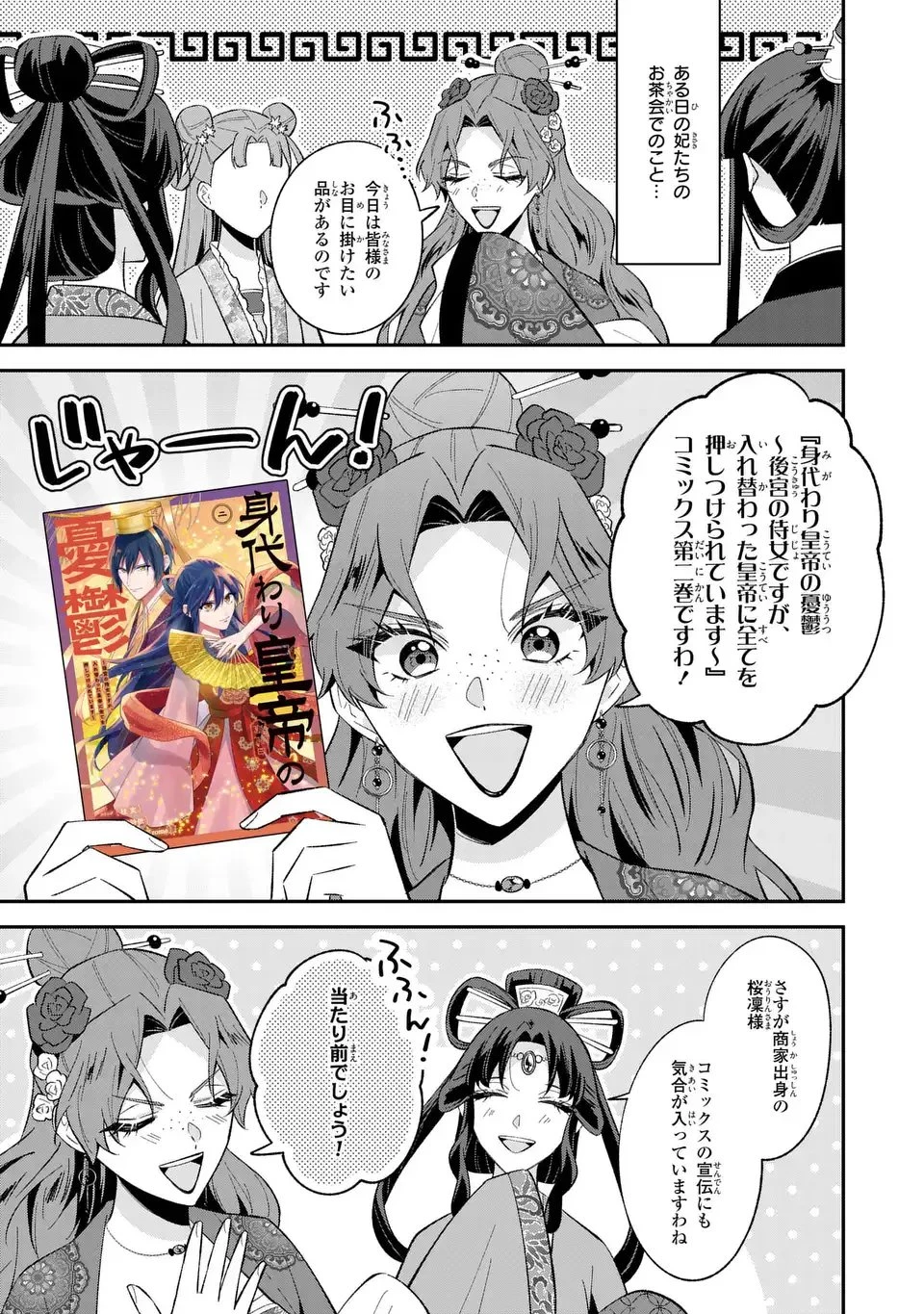 身代わり皇帝の憂鬱～後宮の侍女ですが、入れ替わった皇帝に全てを押しつけられています～ 第12.5話 - 1