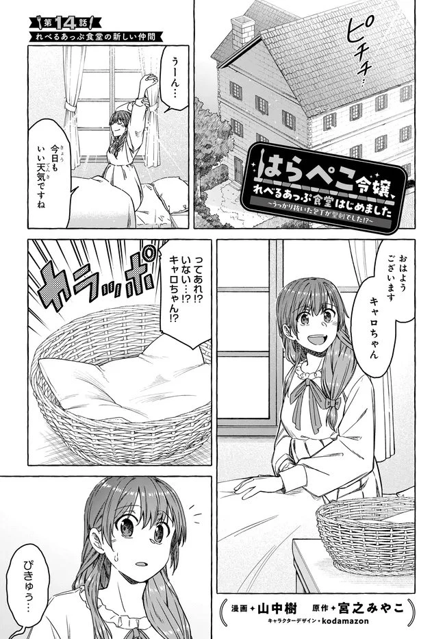 はらぺこ令嬢、れべるあっぷ食堂はじめました 〜うっかり抜いた包丁が聖剣でした⁉︎〜 第14.1話 - 1