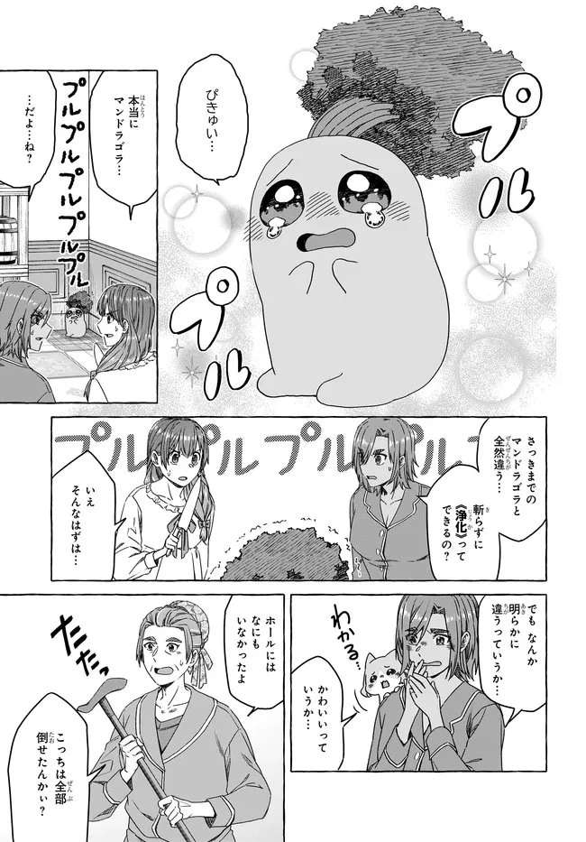 はらぺこ令嬢、れべるあっぷ食堂はじめました 〜うっかり抜いた包丁が聖剣でした⁉︎〜 第13.2話 - 9