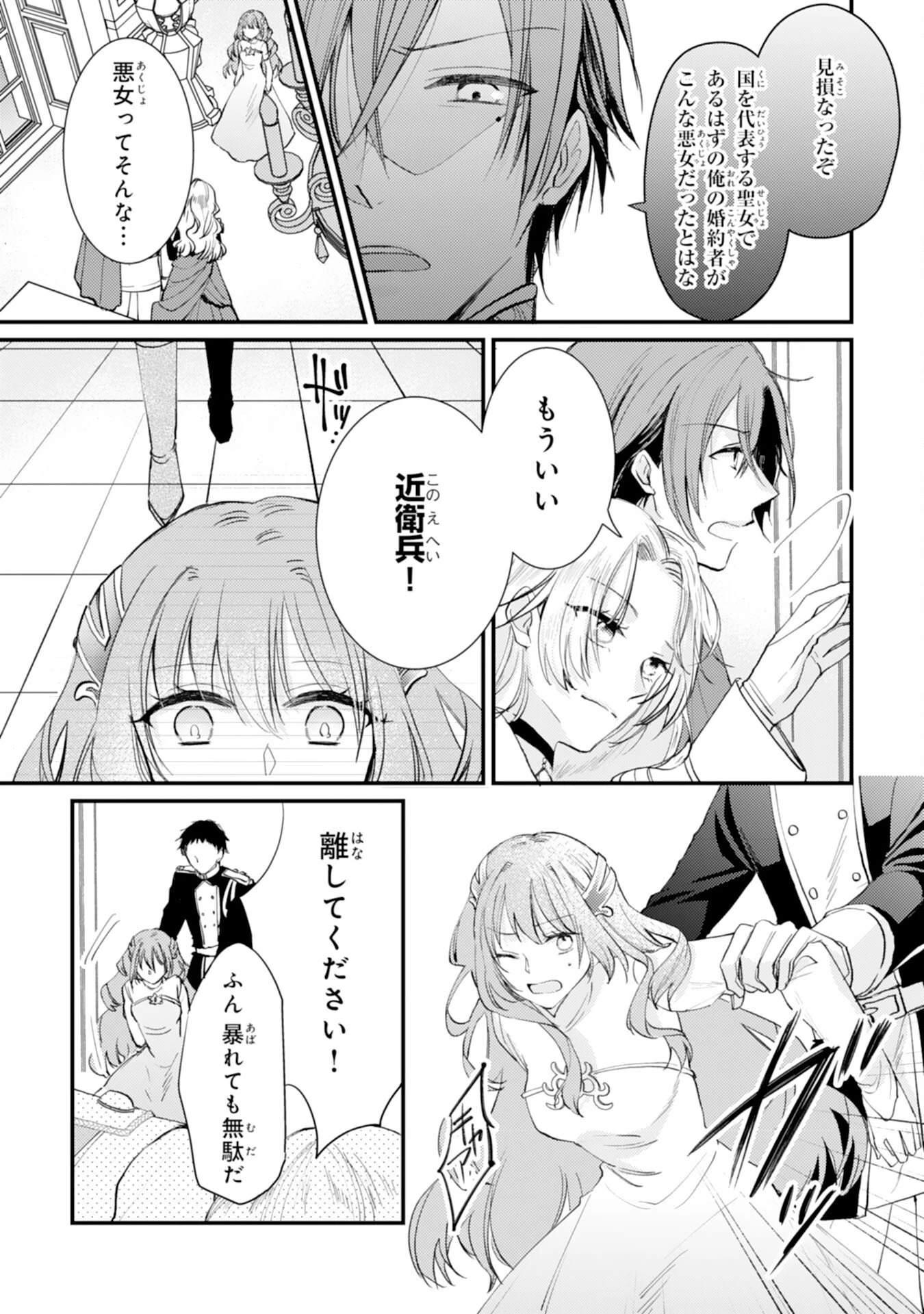 精霊に愛されすぎた腹ペコ聖女、追放されたけど隣国王太子に溺愛されて幸せいっぱいです 第1話 - 22