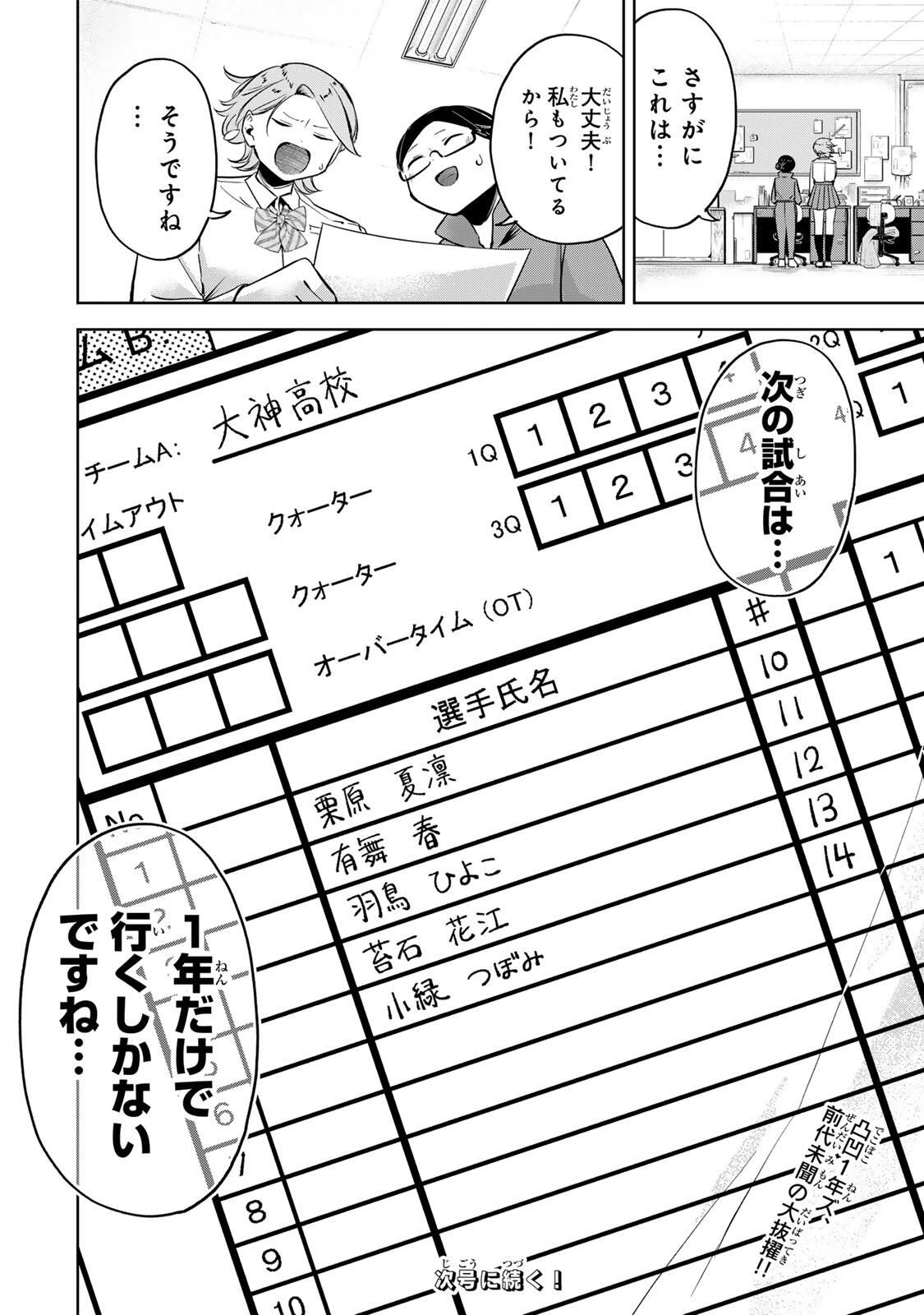 ハナバス　苔石花江のバスケ論 第45話 - 20