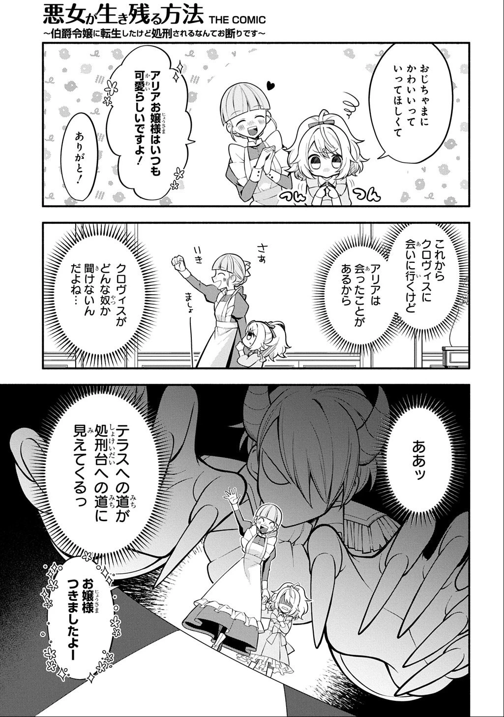 悪女が生き残る方法～伯爵令嬢に転生したけど処刑されるなんてお断りです～ THE COMIC 第1話 - 35