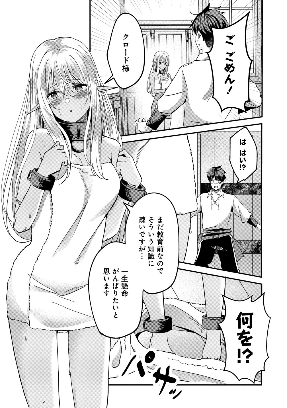 契約から始めるボーイ・ミーツ・ガール～親方、空からダークエルフの女の子が!～ 第2話 - 21