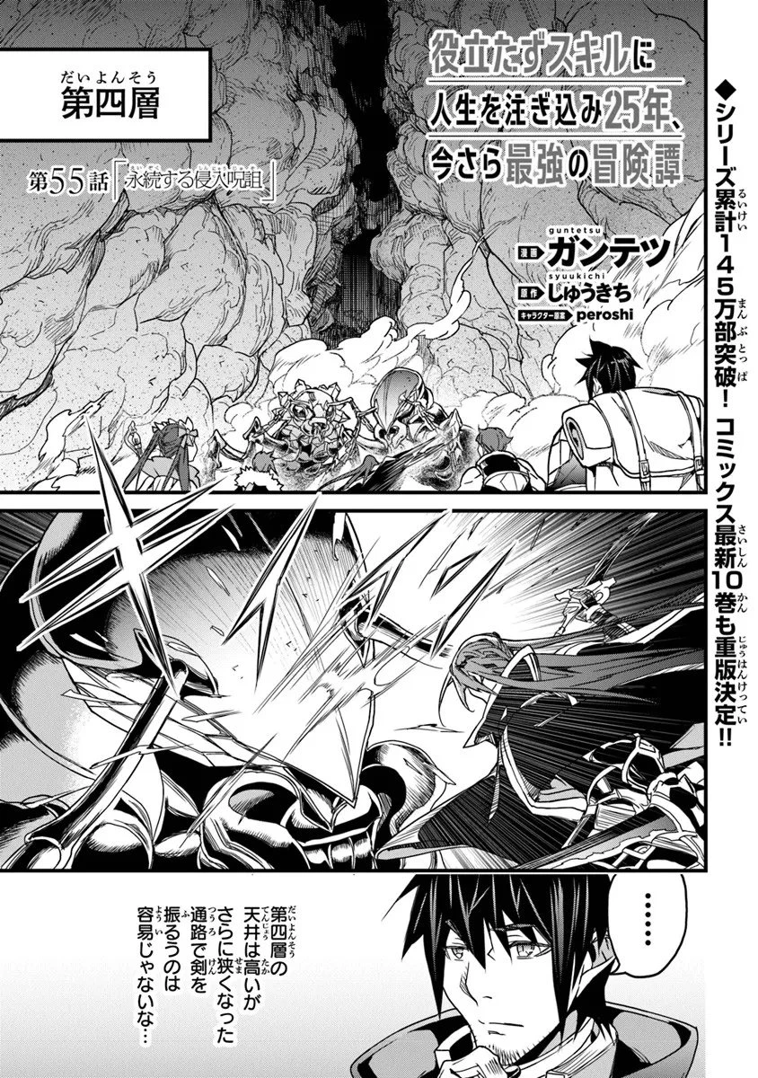 役立たずスキルに人生を注ぎ込み25年、今さら最強の冒険譚 第55話 - 1