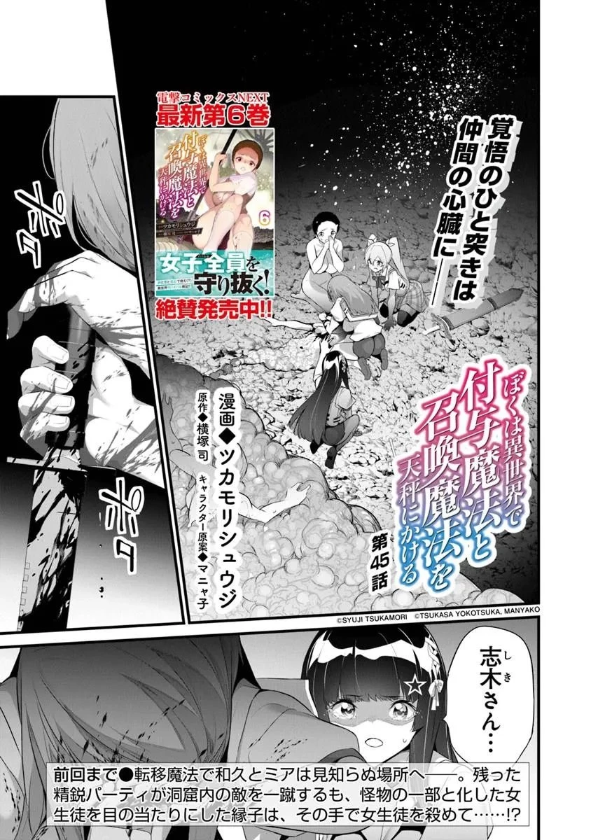 ぼくは異世界で付与魔法と召喚魔法を天秤にかける 第45話 - 1