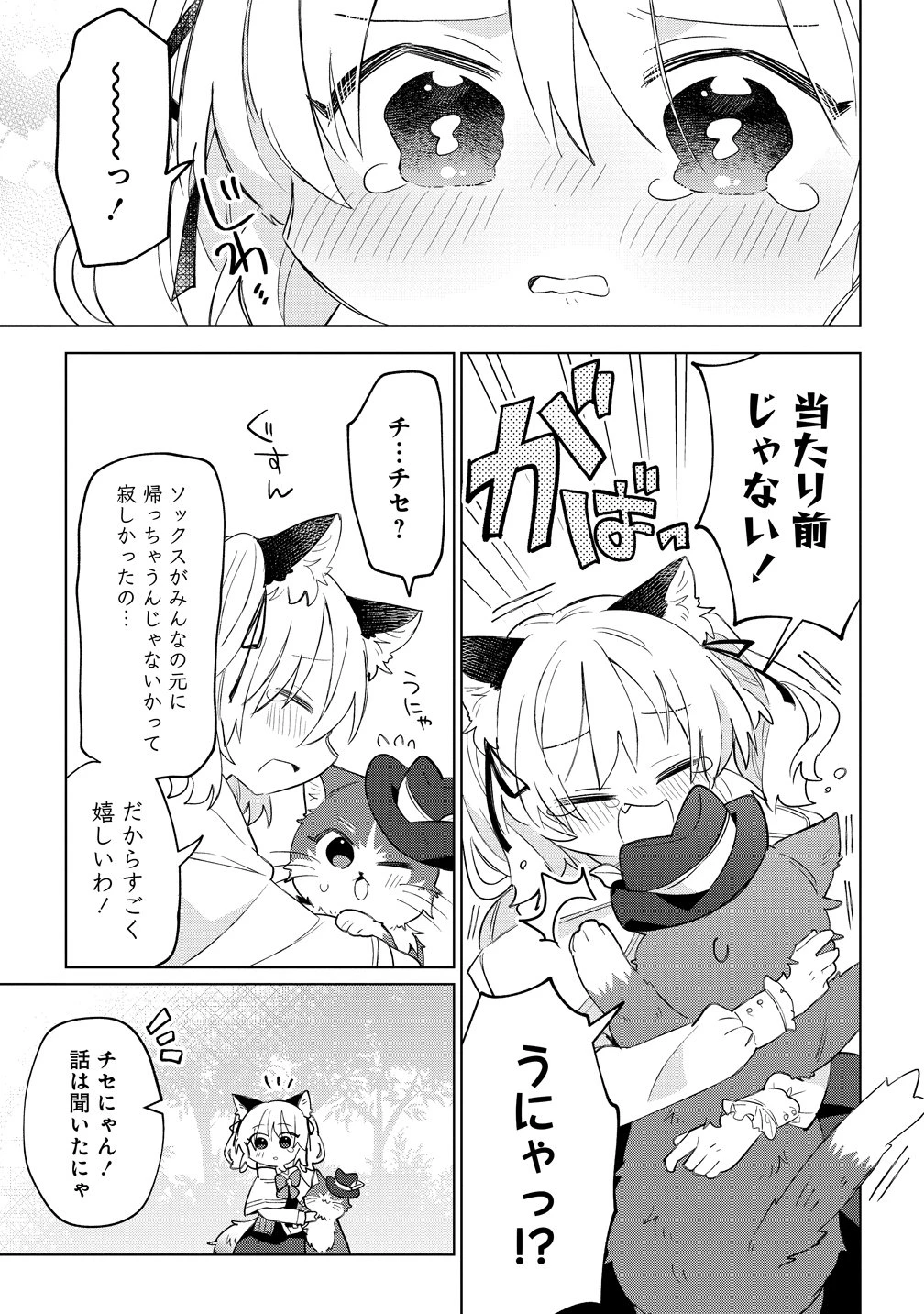 猫耳少女は森でスローライフを送りたい ～もふもふは所望しましたが、聖女とか王子様とかは注文外です～ 第19話 - 9