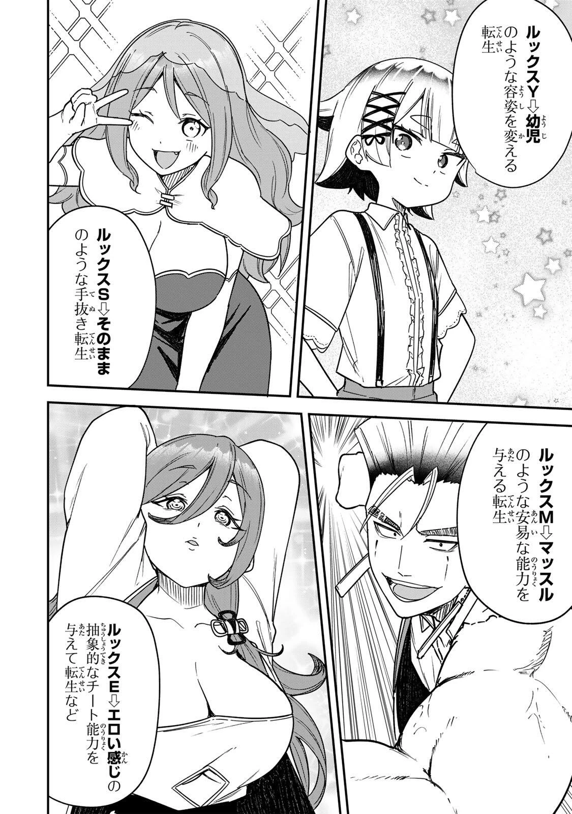 ルックスＹを選んでしまいました 〜やり込んでいるゲームに転生したはずなのに、未実装のガチャで攻略をすることになった件〜 第17話 - 4