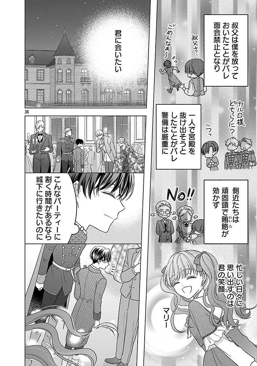 祈りの織姫は恋をする～嫌われ令嬢の身代わりになったら、婚約者が初恋の皇太子様でした～ 第6話 - 38