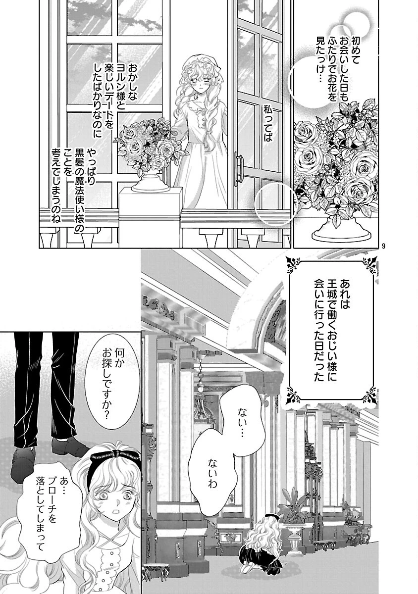 優しい婚約者の様子が変です〜お嬢様は黒髪の魔法使いに恋をする〜 第9話 - 11