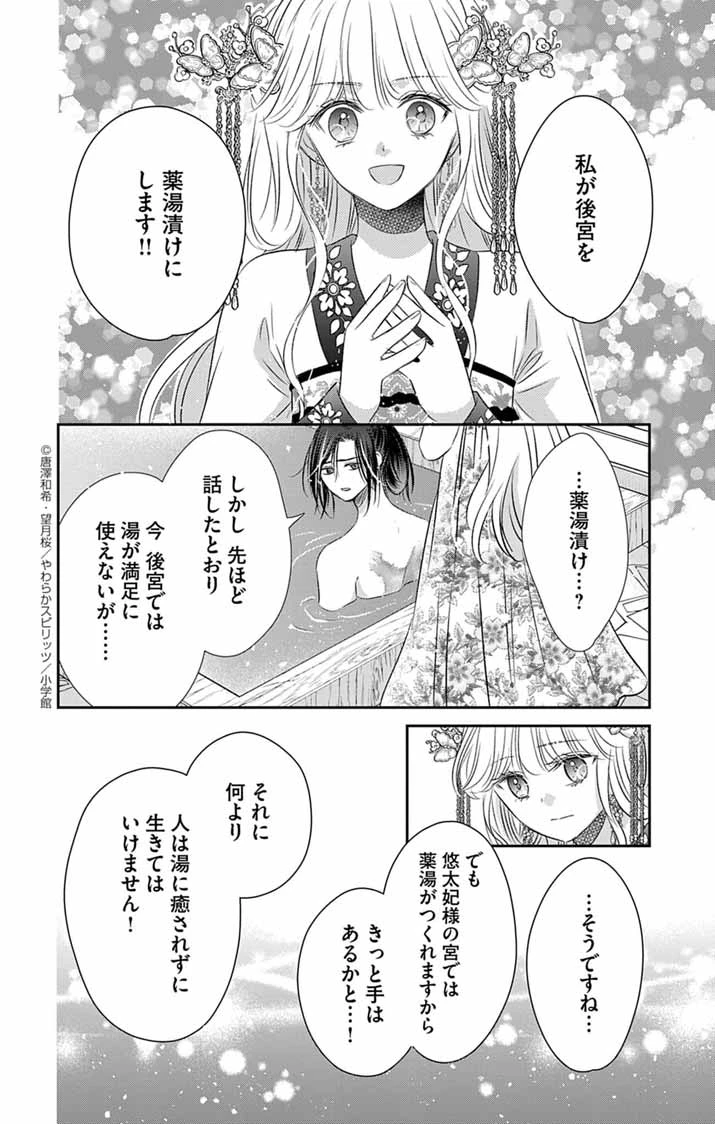 皇弟殿下の薬湯妃～初恋の人との駆け落ち先は後宮でした～ 第3話 - 2
