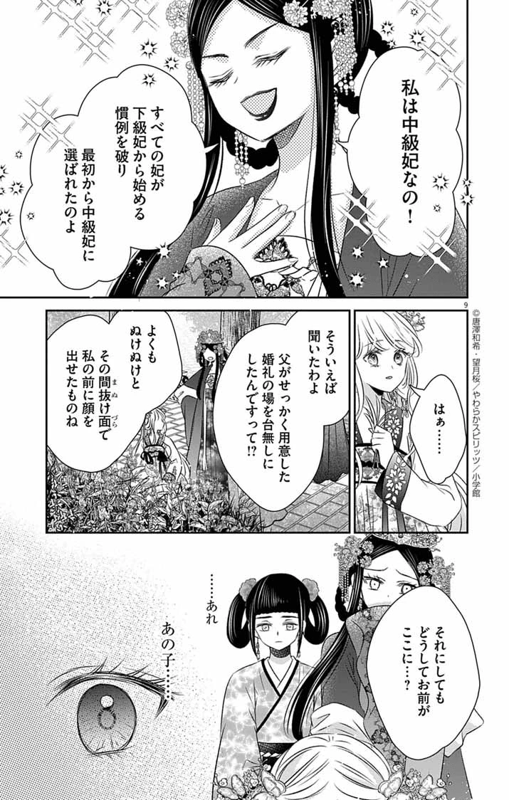 皇弟殿下の薬湯妃～初恋の人との駆け落ち先は後宮でした～ 第3話 - 9