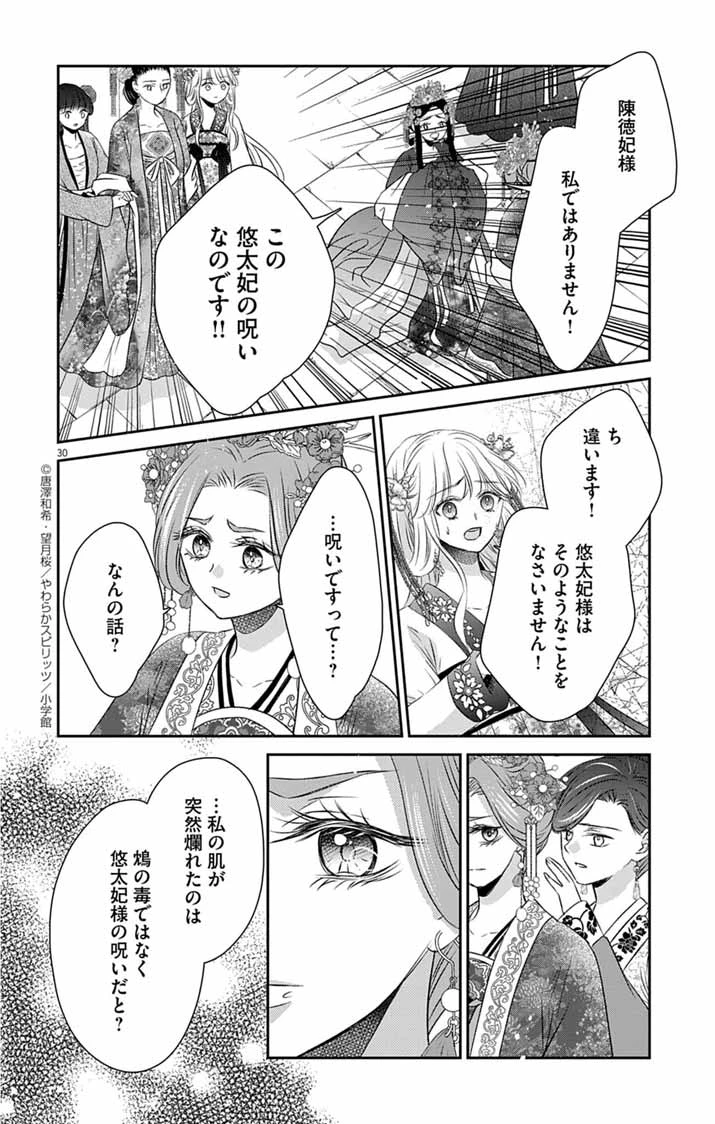 皇弟殿下の薬湯妃～初恋の人との駆け落ち先は後宮でした～ 第3話 - 29