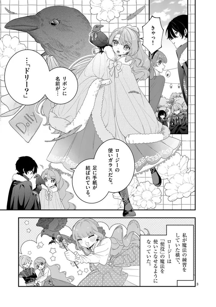 お針子令嬢と氷の伯爵の白い結婚 第16話 - 3