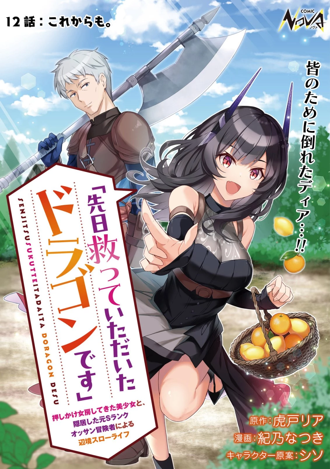 「先日救っていただいたドラゴンです」～押しかけ女房してきた美少女と、隠居した元Sランクオッサン冒険者による辺境スローライフ～ 第12話 - 1