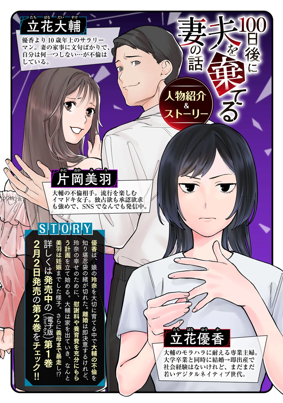 100日後に夫を棄てる妻の話 第11話 - 2