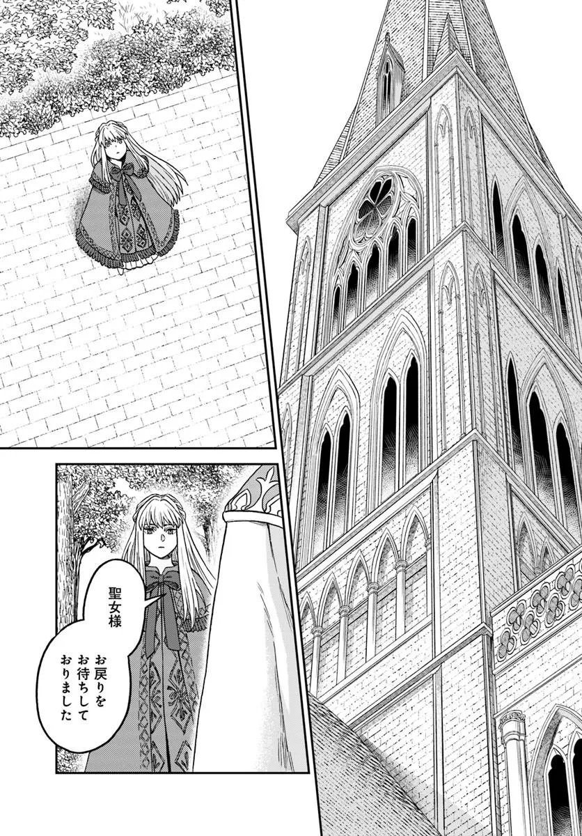 琥珀色の騎士は聖女の左手に愛を誓う 第6話 - 9