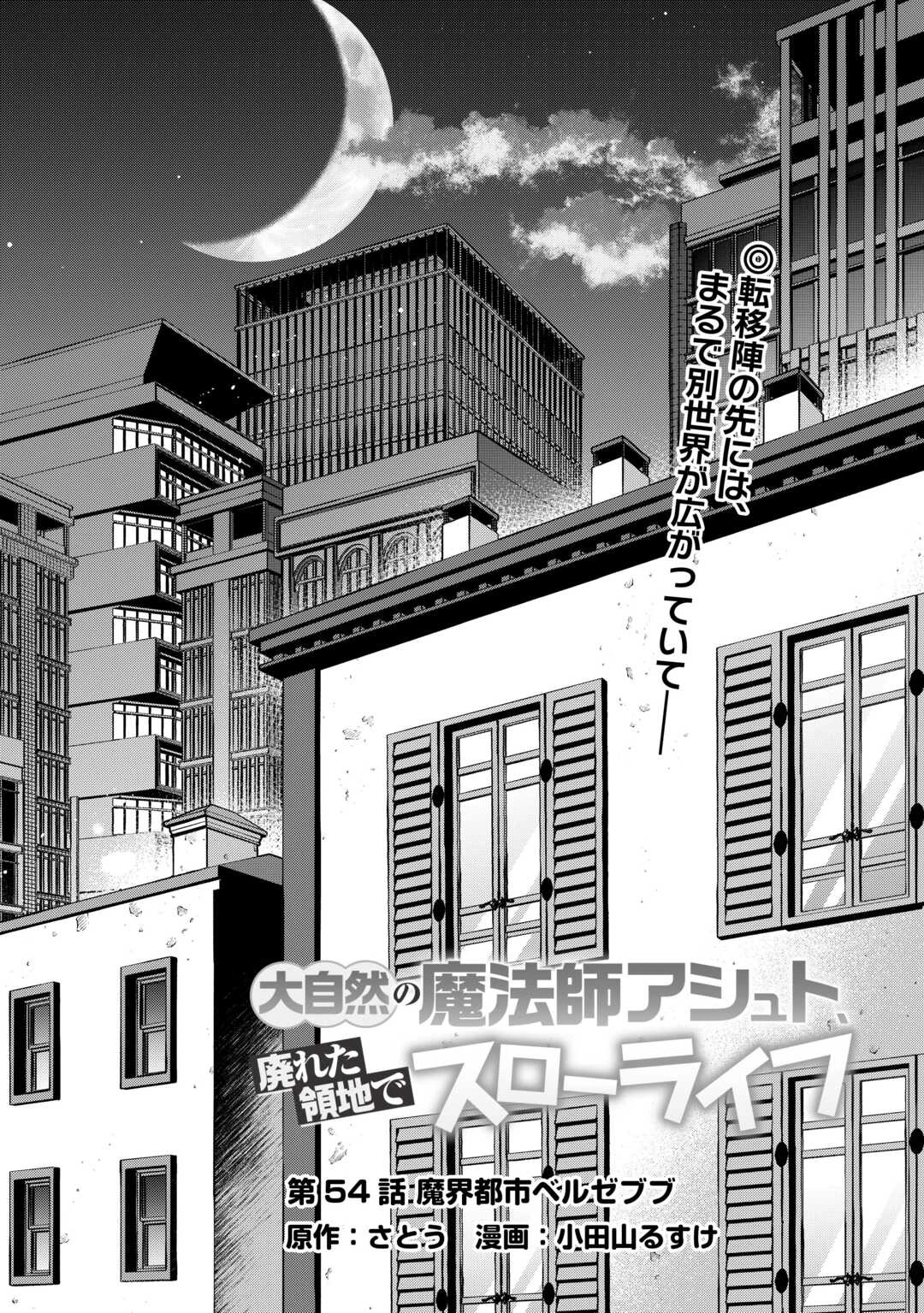 大自然の魔法師アシュト、廃れた領地でスローライフ 第54話 - 2