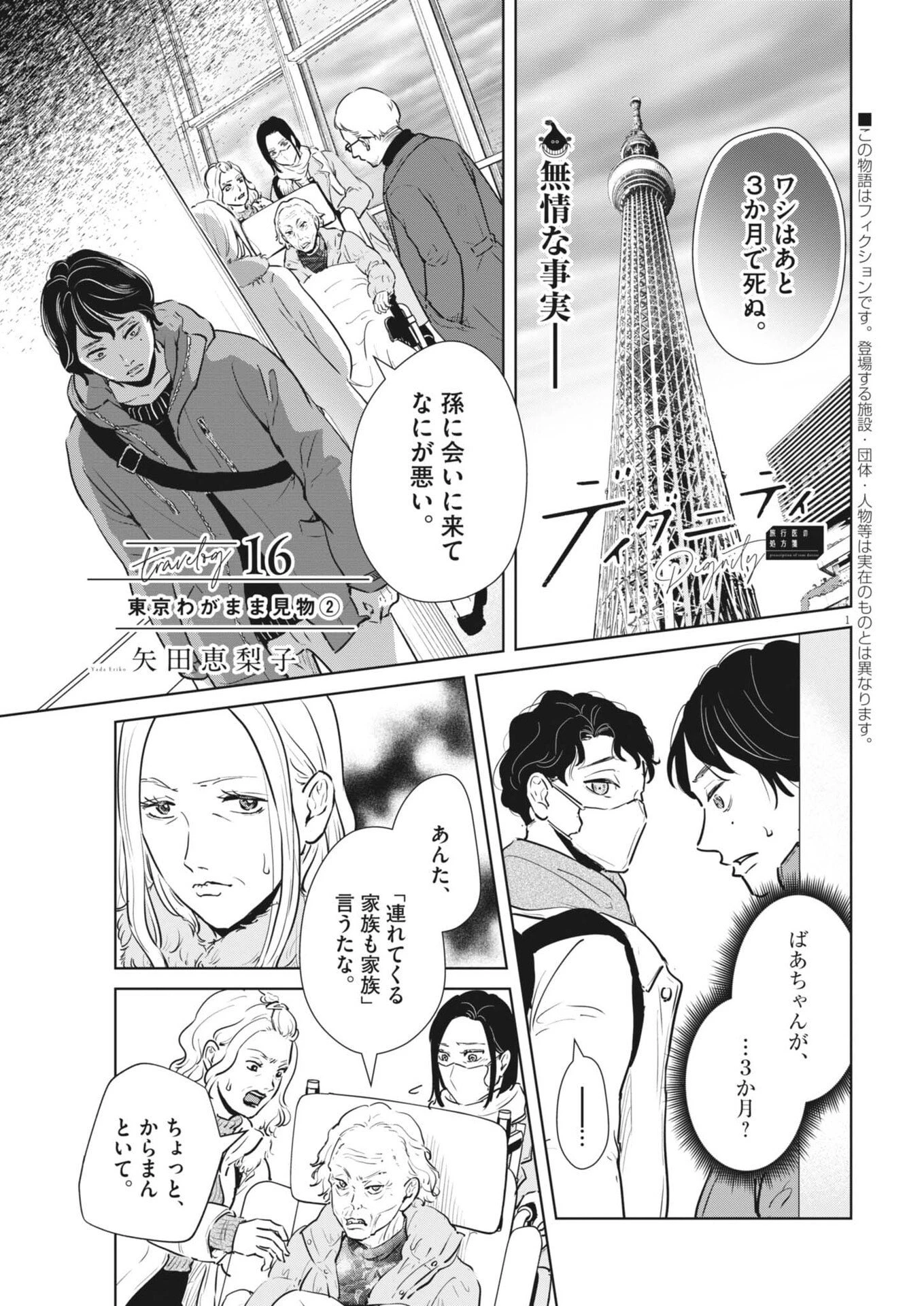 ディグニティ －旅行医の処方箋－ 第16話 - 1