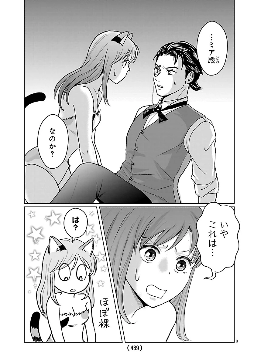 転生した三毛猫は王子と玉座の夢を見る 第3話 - 3