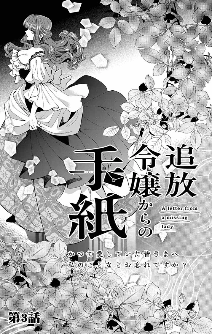 追放令嬢からの手紙～かつて愛していた皆さまへ 私のことなどお忘れですか?～ 第3話 - 3