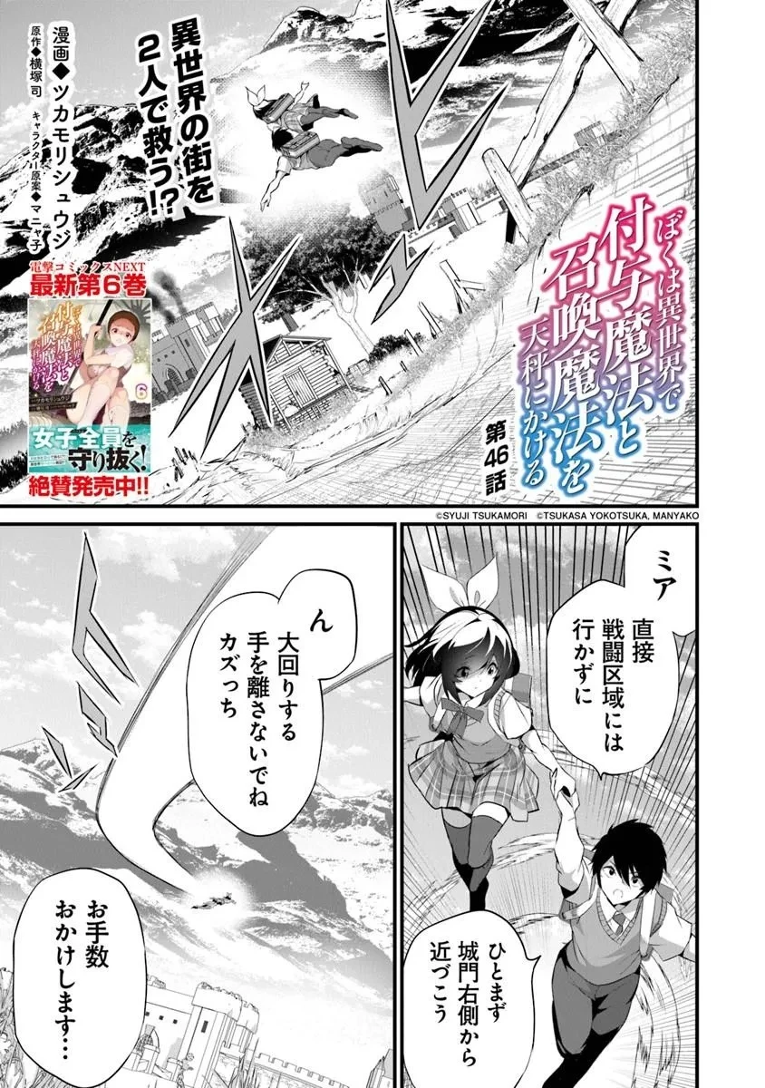 ぼくは異世界で付与魔法と召喚魔法を天秤にかける 第46話 - 1