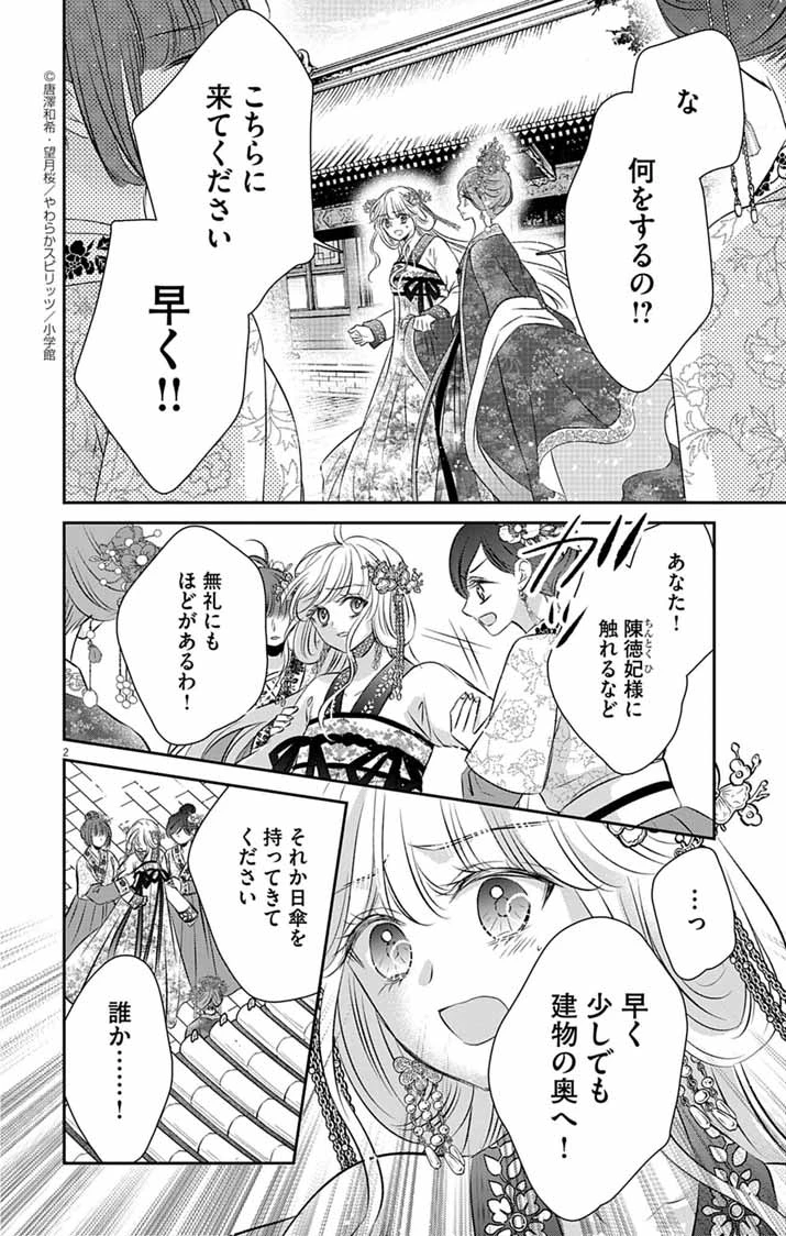 皇弟殿下の薬湯妃～初恋の人との駆け落ち先は後宮でした～ 第4話 - 2