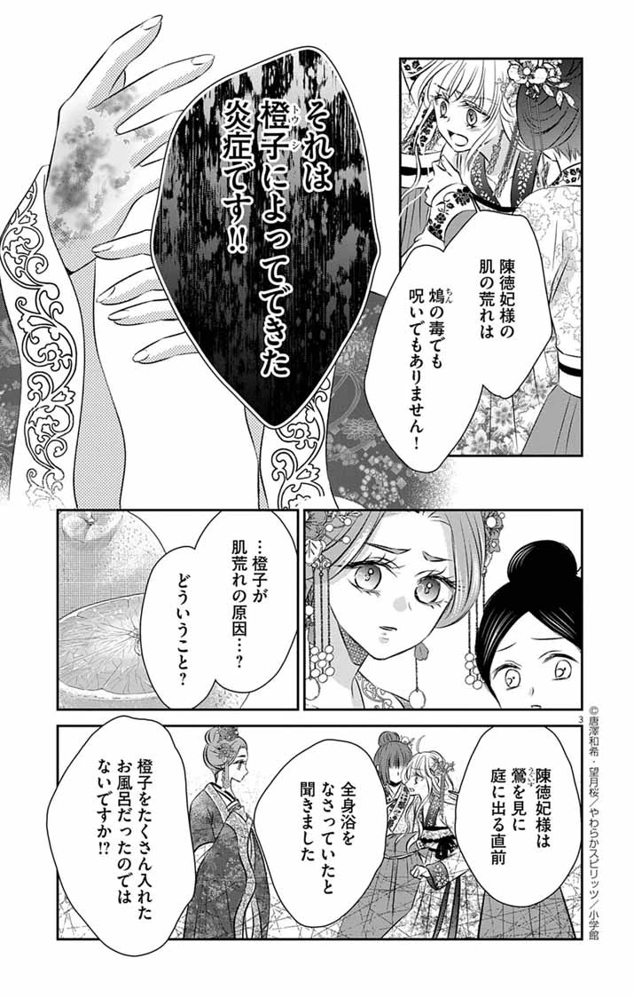 皇弟殿下の薬湯妃～初恋の人との駆け落ち先は後宮でした～ 第4話 - 3