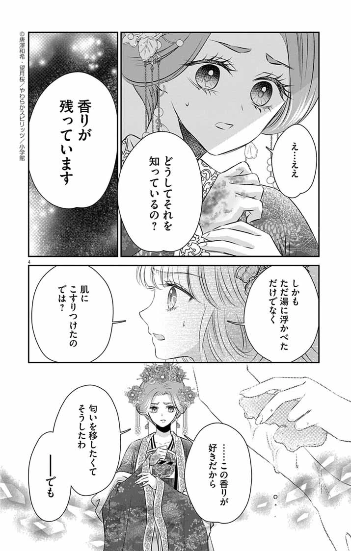 皇弟殿下の薬湯妃～初恋の人との駆け落ち先は後宮でした～ 第4話 - 4