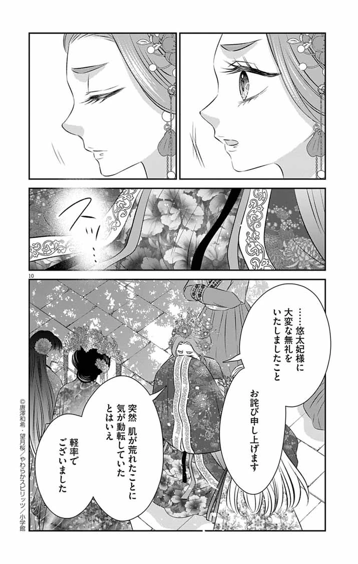 皇弟殿下の薬湯妃～初恋の人との駆け落ち先は後宮でした～ 第4話 - 10
