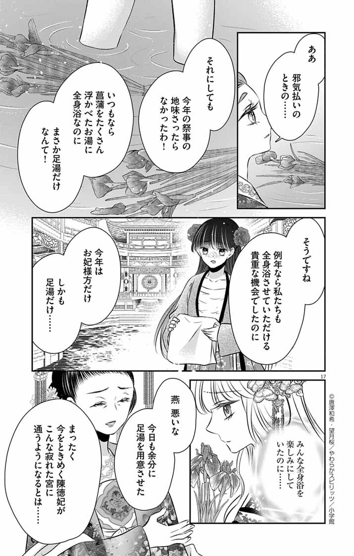 皇弟殿下の薬湯妃～初恋の人との駆け落ち先は後宮でした～ 第4話 - 17