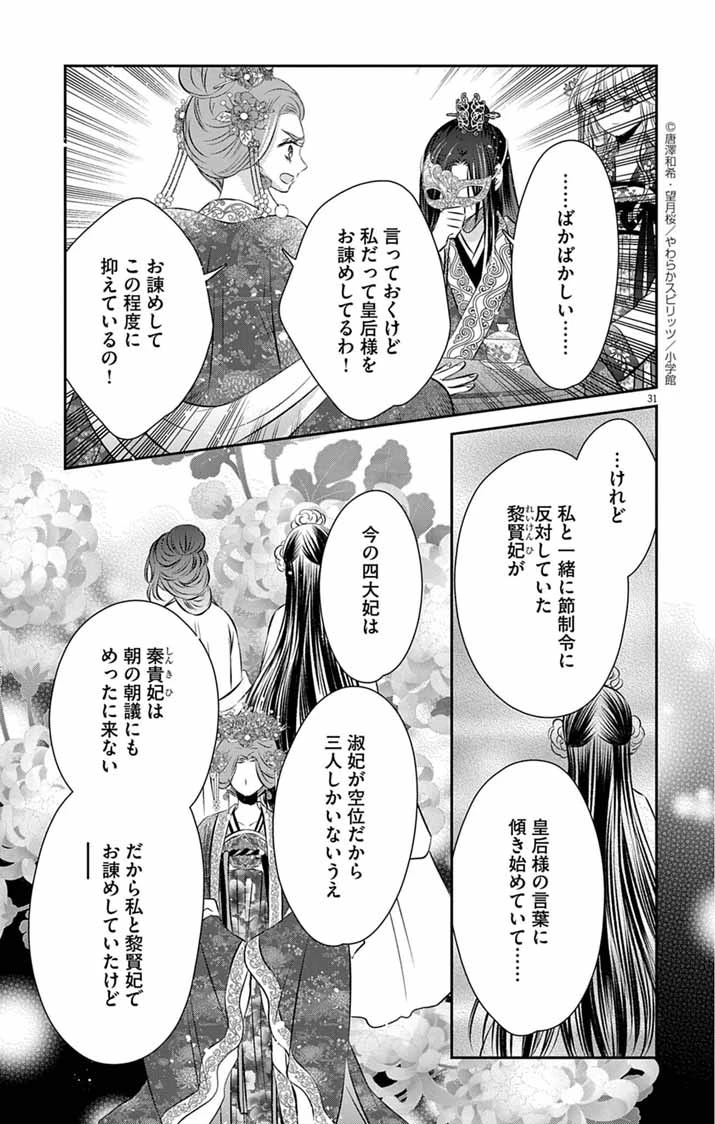 皇弟殿下の薬湯妃～初恋の人との駆け落ち先は後宮でした～ 第4話 - 31