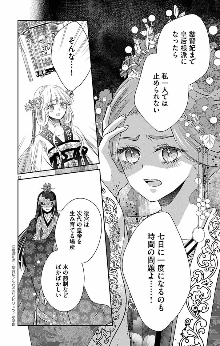 皇弟殿下の薬湯妃～初恋の人との駆け落ち先は後宮でした～ 第4話 - 32