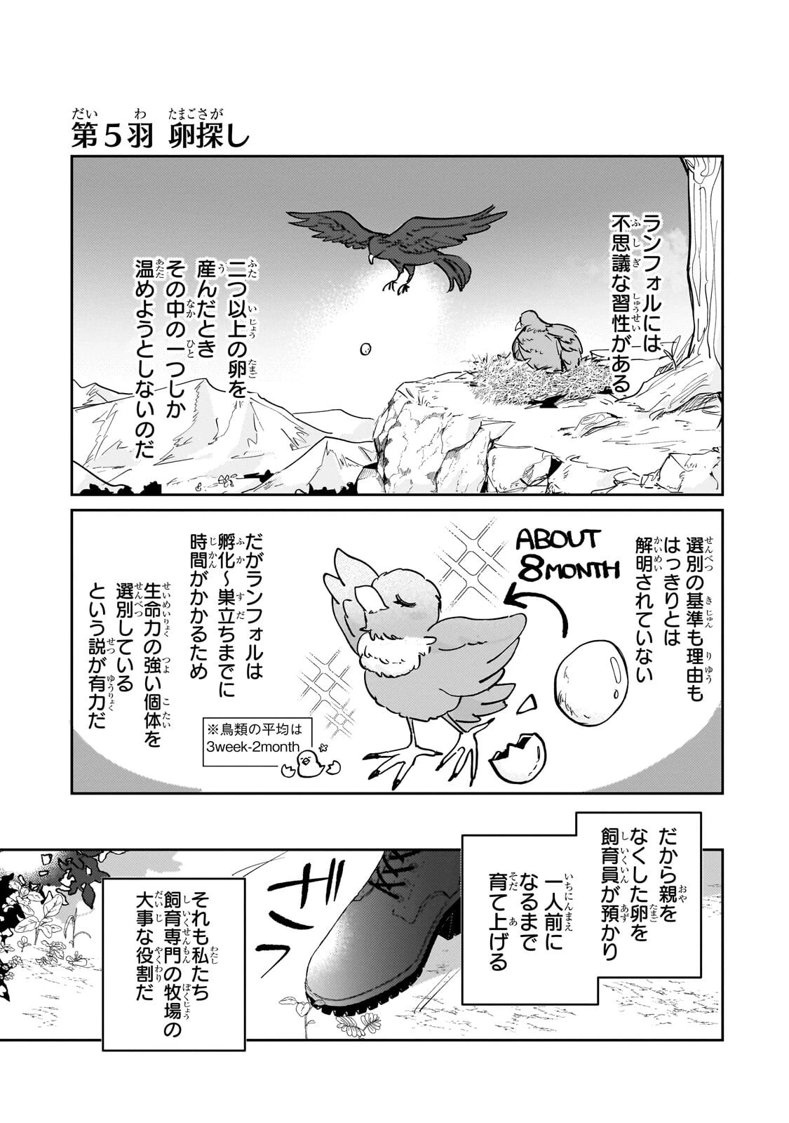 飼育員セシルの日誌 ～ひとりぼっちの女の子が新天地で愛を知るまで～ 第5話 - 1