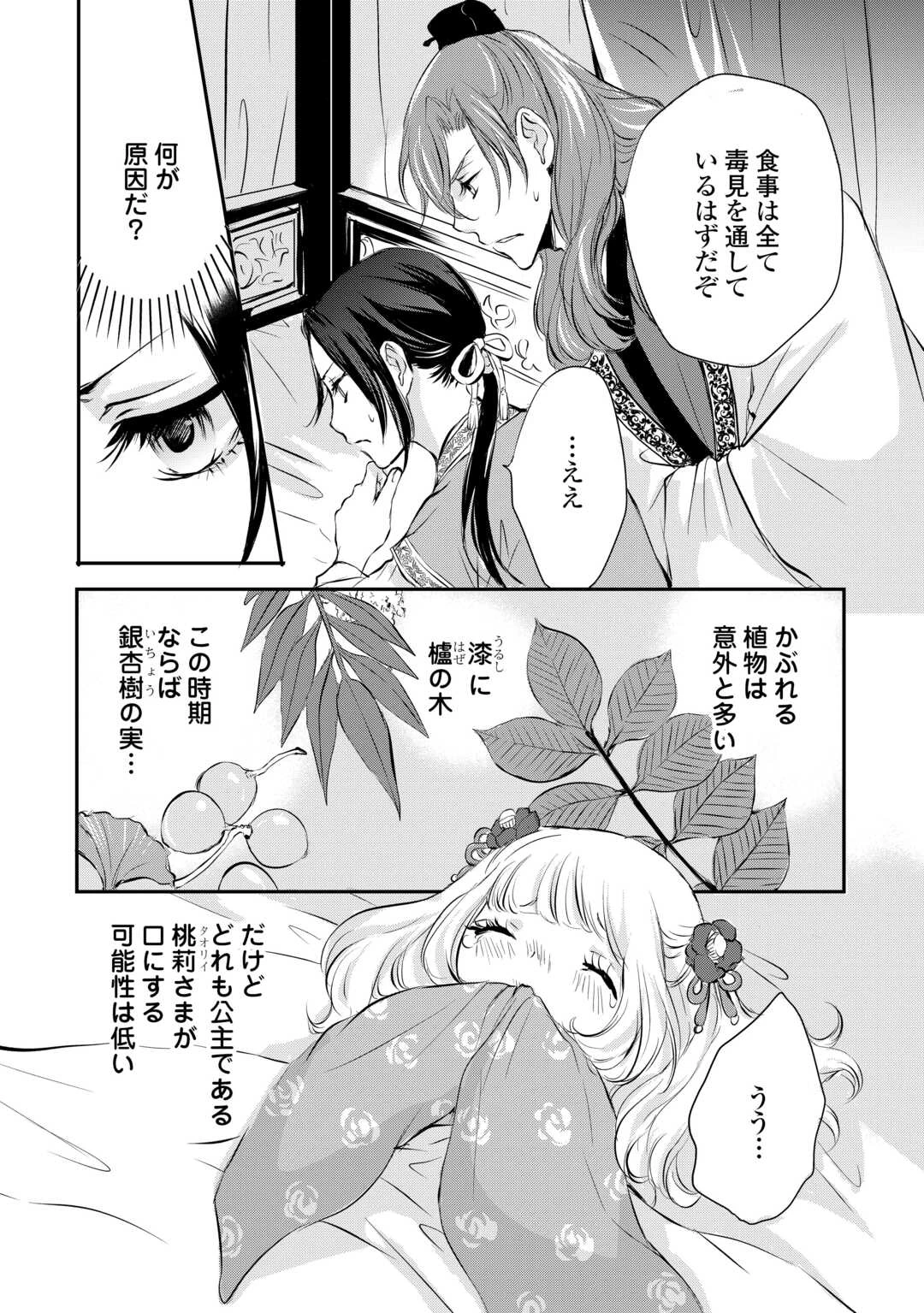 後宮の隠れ薬師は闇夜を照らす 第3話 - 8