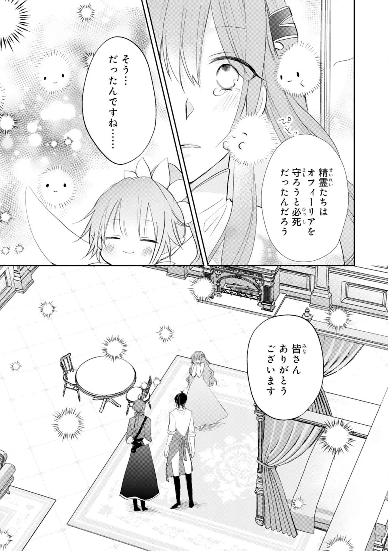 精霊に愛されすぎた腹ペコ聖女、追放されたけど隣国王太子に溺愛されて幸せいっぱいです 第3話 - 19