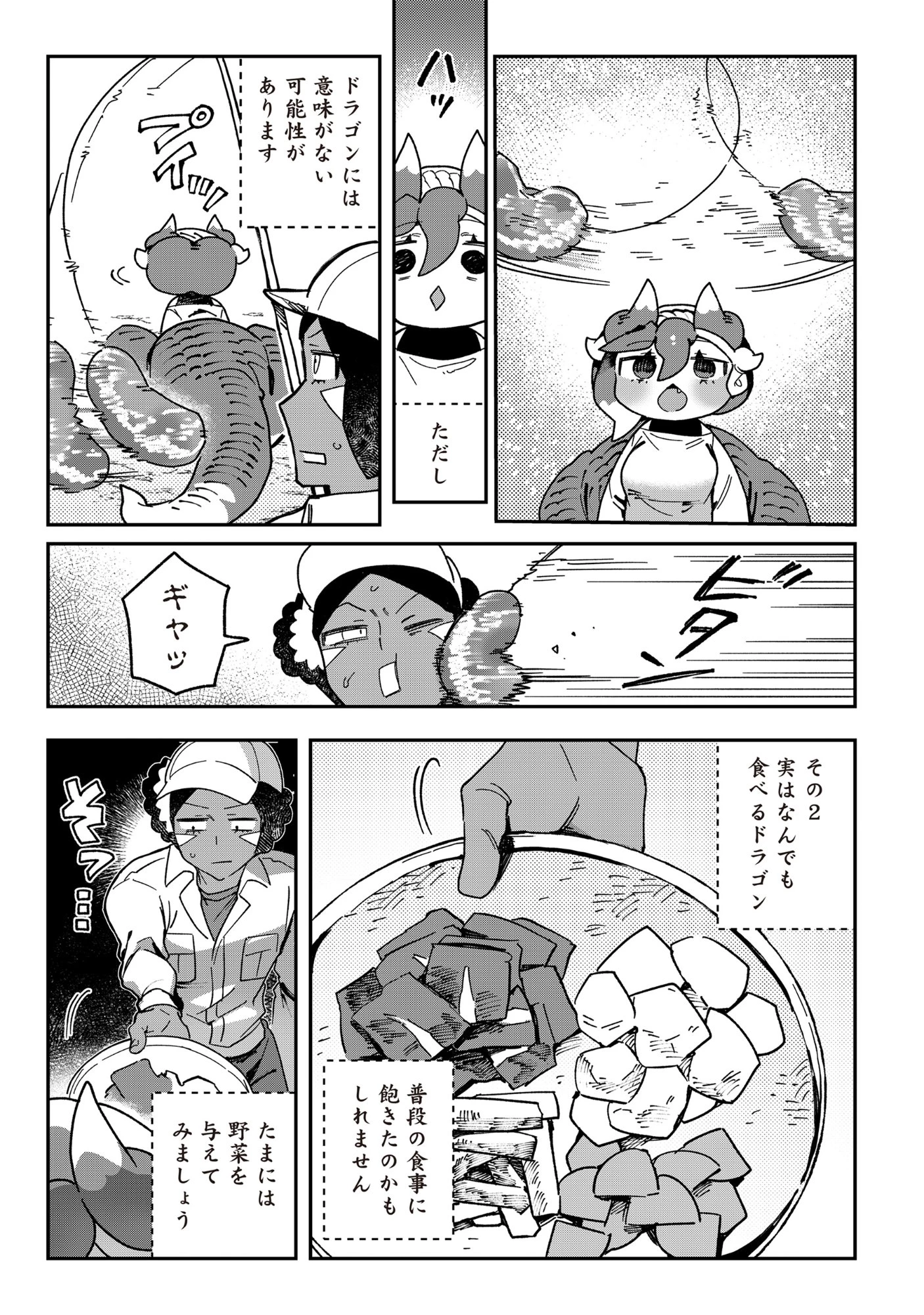 とうがらしドラゴンのシン 飼育員レージの観察日記 第4話 - 17