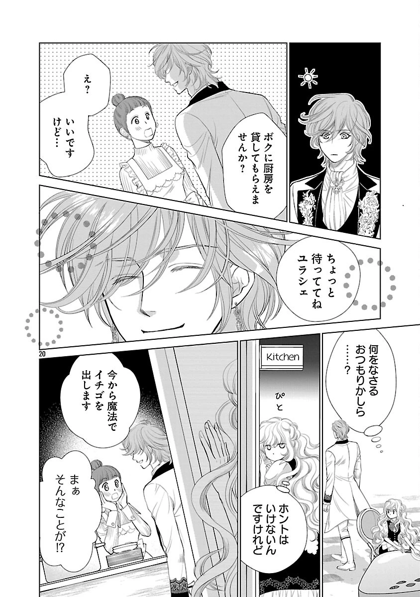 優しい婚約者の様子が変です〜お嬢様は黒髪の魔法使いに恋をする〜 第11話 - 22