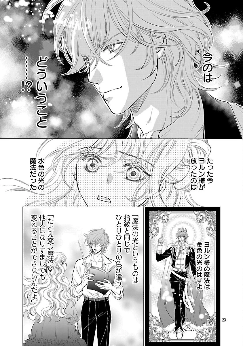 優しい婚約者の様子が変です〜お嬢様は黒髪の魔法使いに恋をする〜 第11話 - 25
