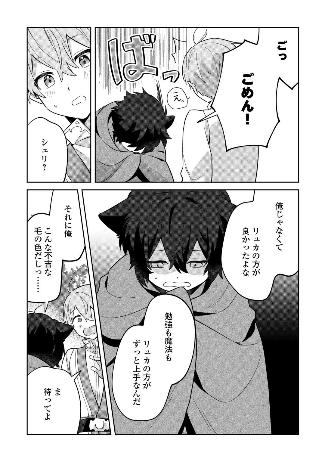 双子の王子に双子で婚約したけど「じゃない方」だから闇魔法を極める 第1話 - 26