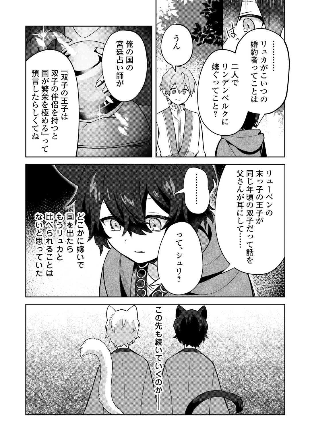 双子の王子に双子で婚約したけど「じゃない方」だから闇魔法を極める 第1話 - 33