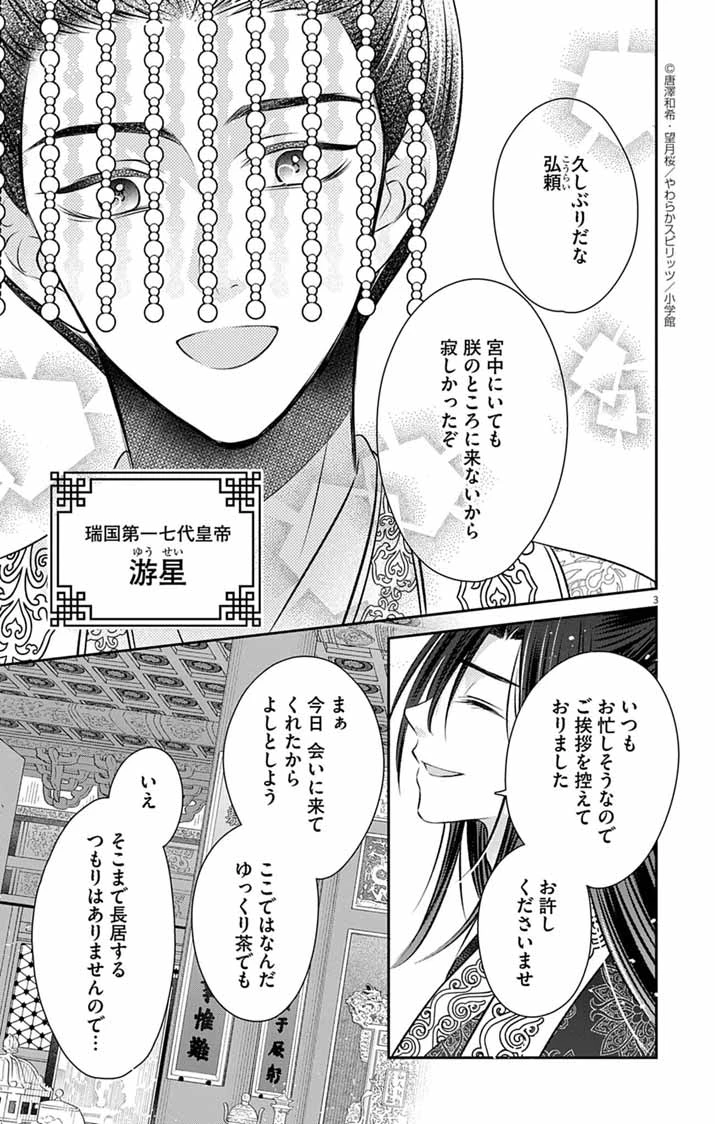 皇弟殿下の薬湯妃～初恋の人との駆け落ち先は後宮でした～ 第5話 - 3