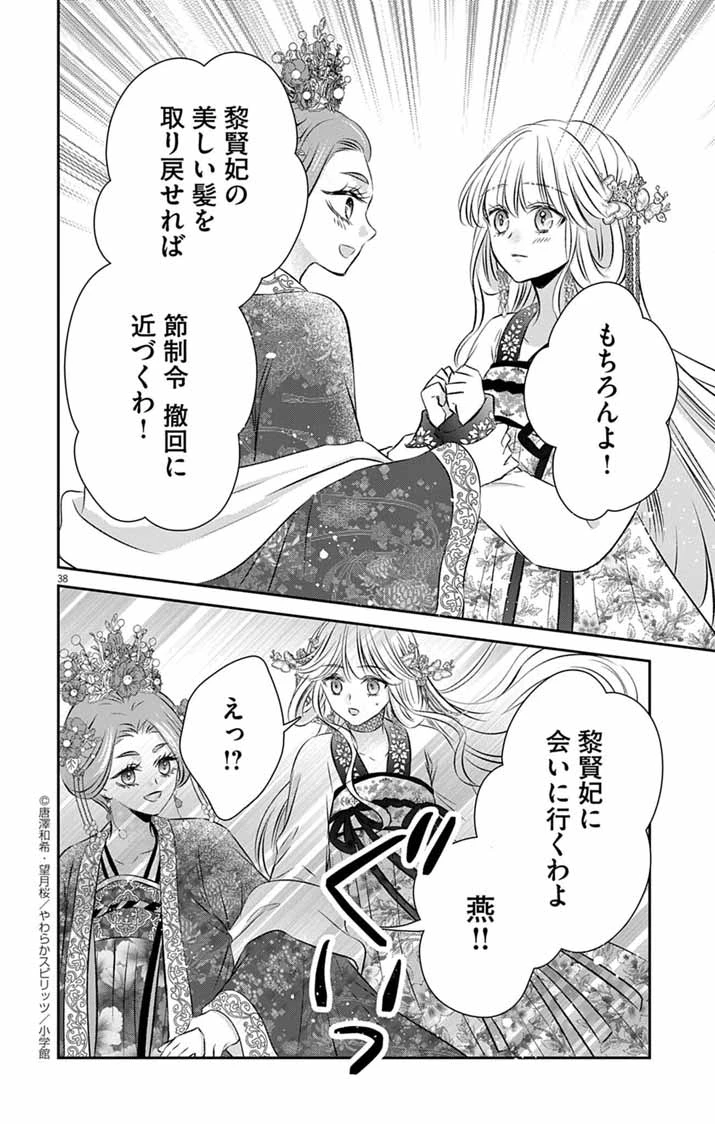 皇弟殿下の薬湯妃～初恋の人との駆け落ち先は後宮でした～ 第5話 - 38