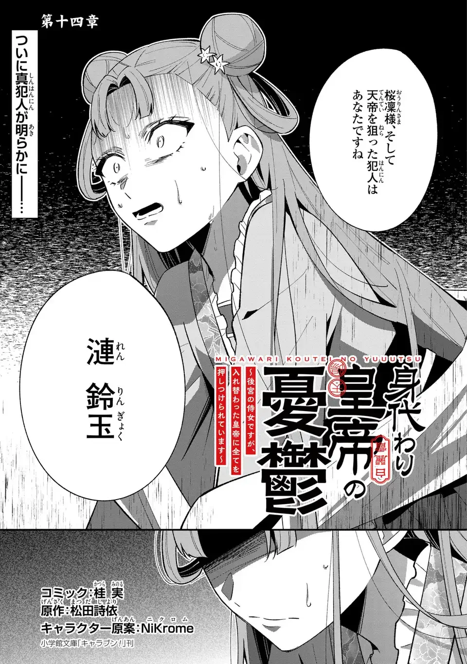 身代わり皇帝の憂鬱～後宮の侍女ですが、入れ替わった皇帝に全てを押しつけられています～ 第14話 - 1