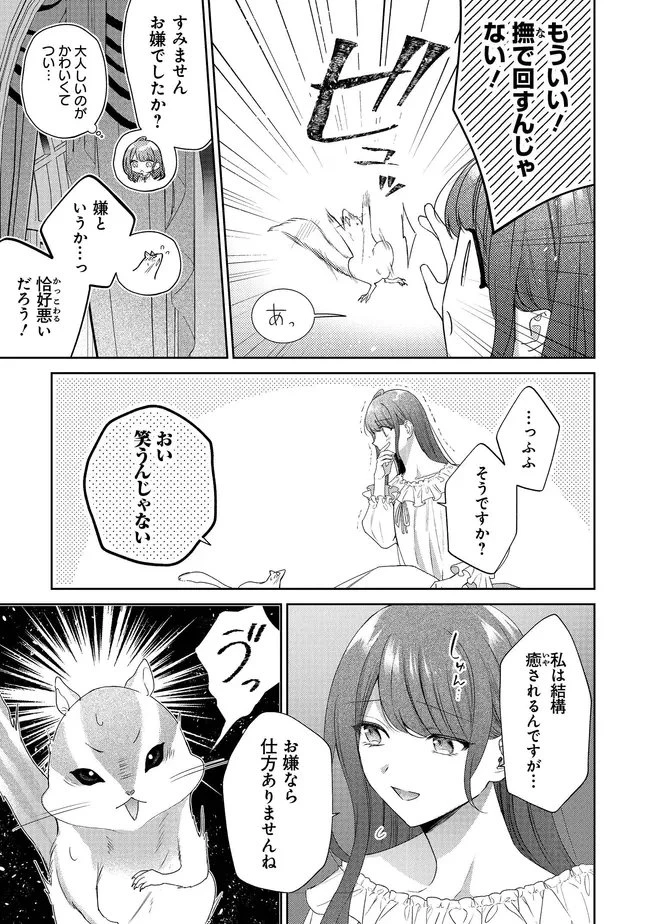 リスになってしまった婚約者が、毛嫌いしていたはずの私に助けを求めてきました。 第10話 - 9